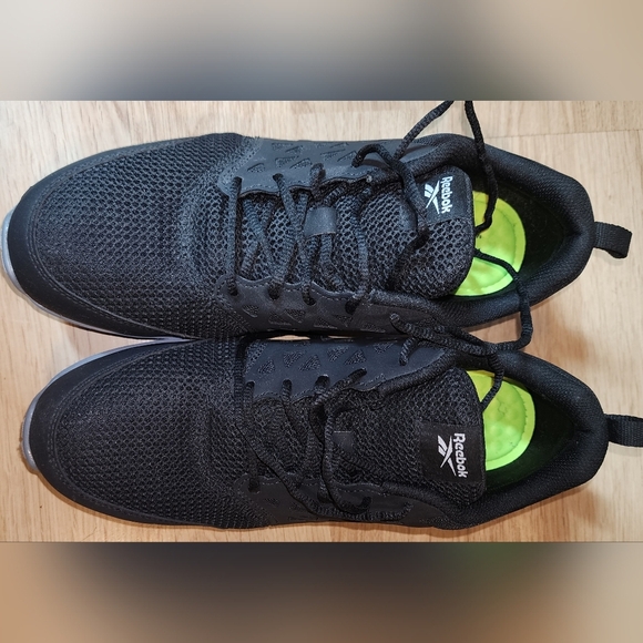Reebok Sublite Cushoned Men's Black Athletic Safety Shoes Size 11 Wide - Picture 4 of 11
